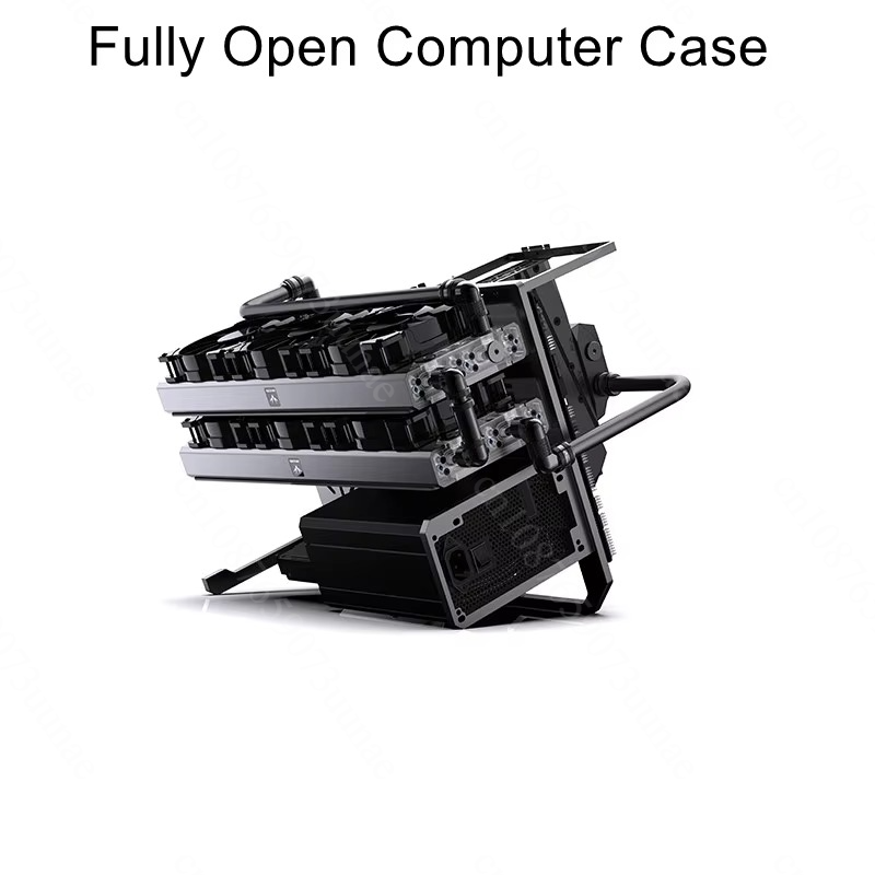 B-CE-X Open Frame Water Coolin - Aluminum Open Frame Test Bench Water Cooling ulasan dan harga