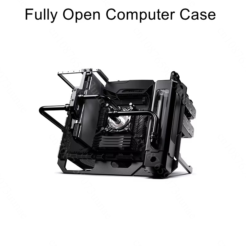 B-CE-X Open Frame Water Coolin - Aluminum Open Frame Test Bench Water Cooling ulasan dan harga